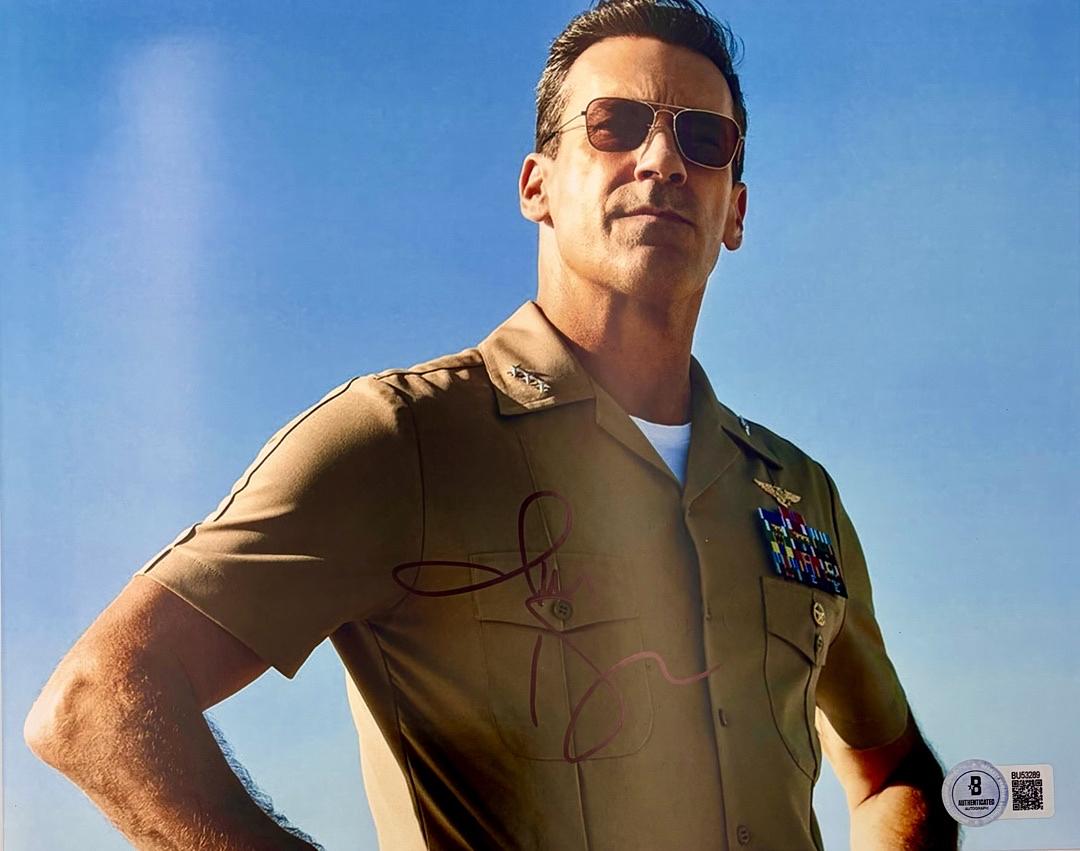 Jon Hamm Signed 8x10 Photo (Top Gun: Maverick) - Beckett